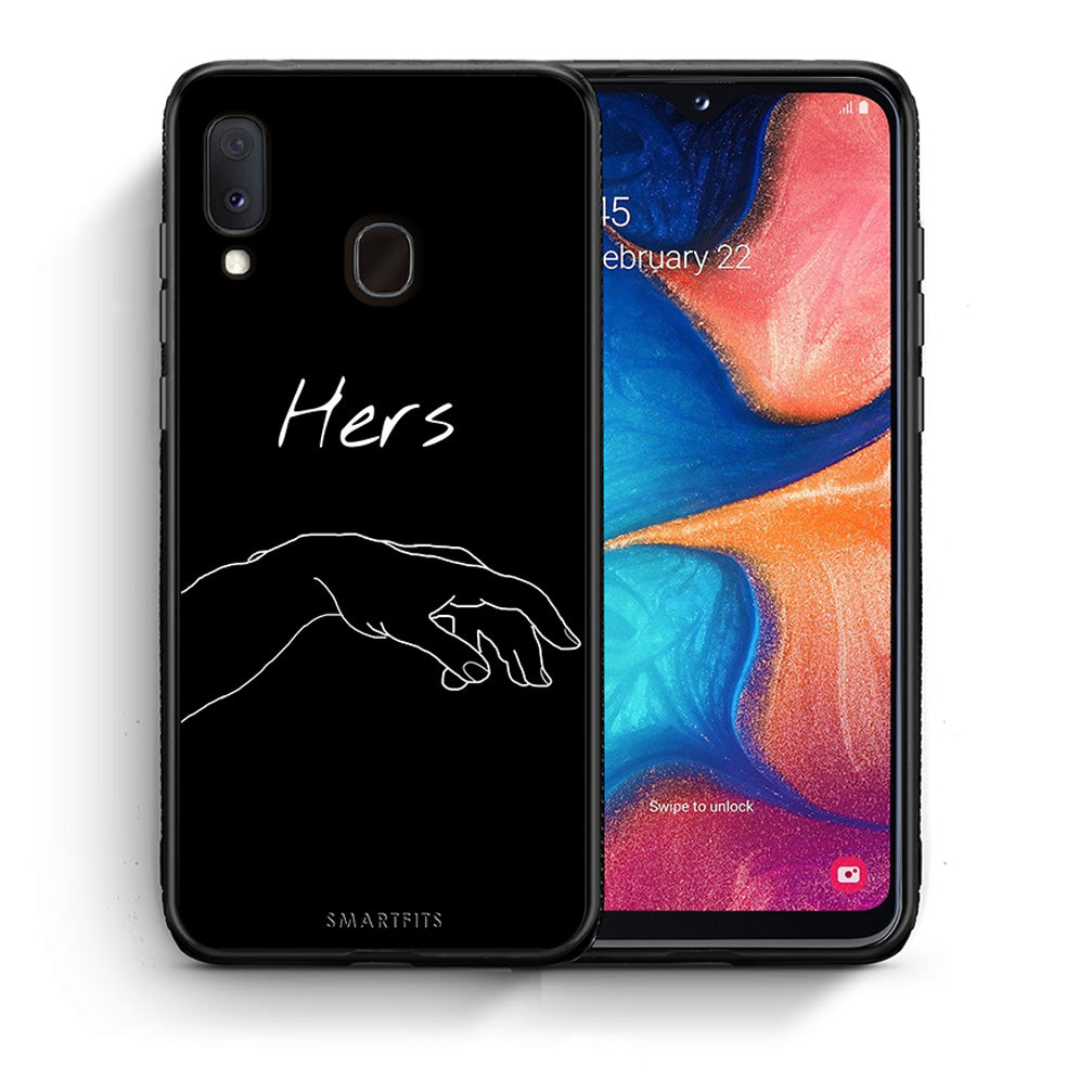 Θήκη Αγίου Βαλεντίνου Samsung Galaxy A30 Aeshetic Love 1 από τη Smartfits με σχέδιο στο πίσω μέρος και μαύρο περίβλημα | Samsung Galaxy A30 Aeshetic Love 1 case with colorful back and black bezels