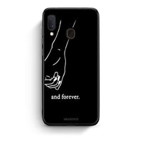 Thumbnail for Samsung Galaxy A30 Always & Forever 2 Θήκη Αγίου Βαλεντίνου από τη Smartfits με σχέδιο στο πίσω μέρος και μαύρο περίβλημα | Smartphone case with colorful back and black bezels by Smartfits