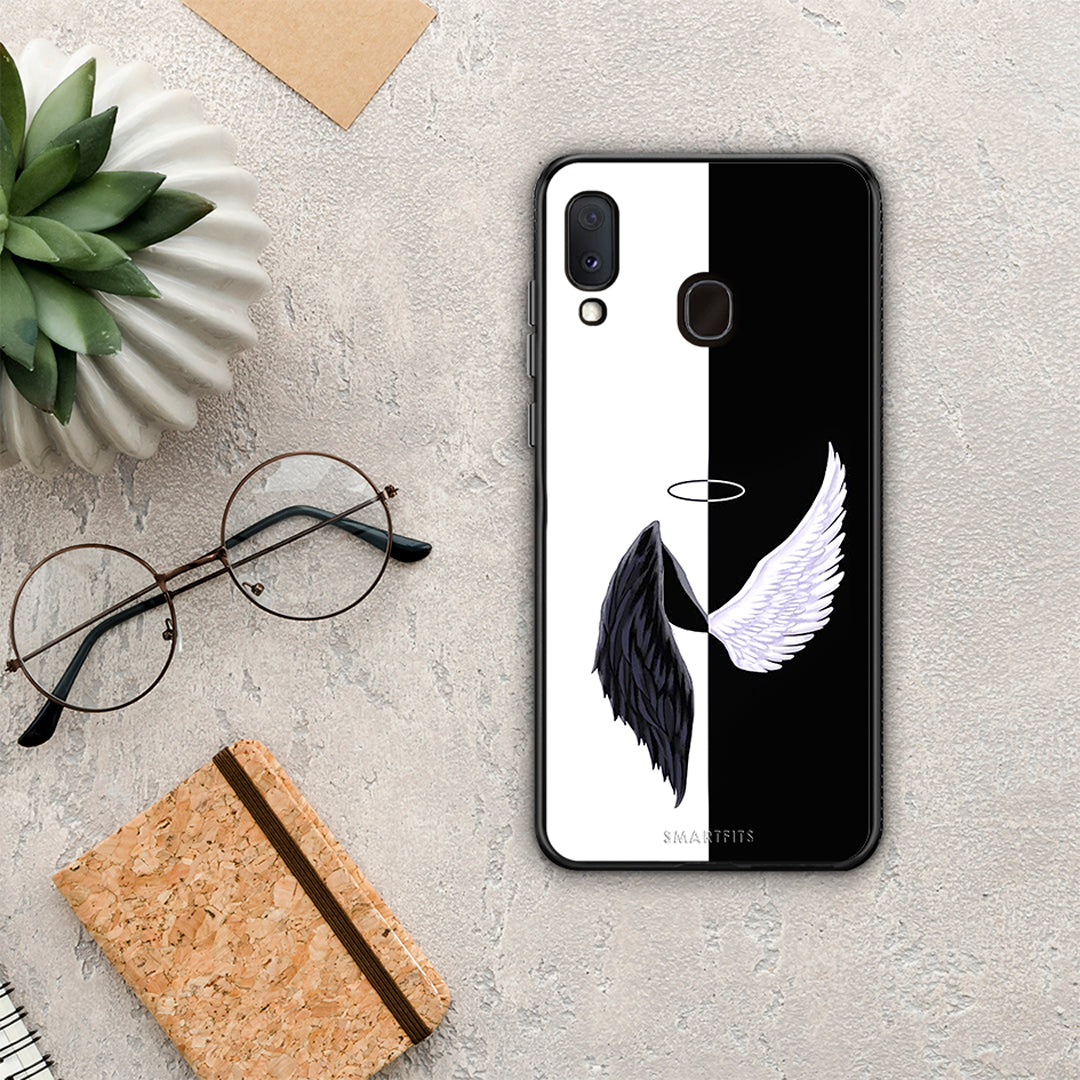 Angels Demons - Samsung Galaxy A20E case