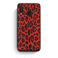 Thumbnail for 4 - Samsung Galaxy M20 Red Leopard Animal case, cover, bumper