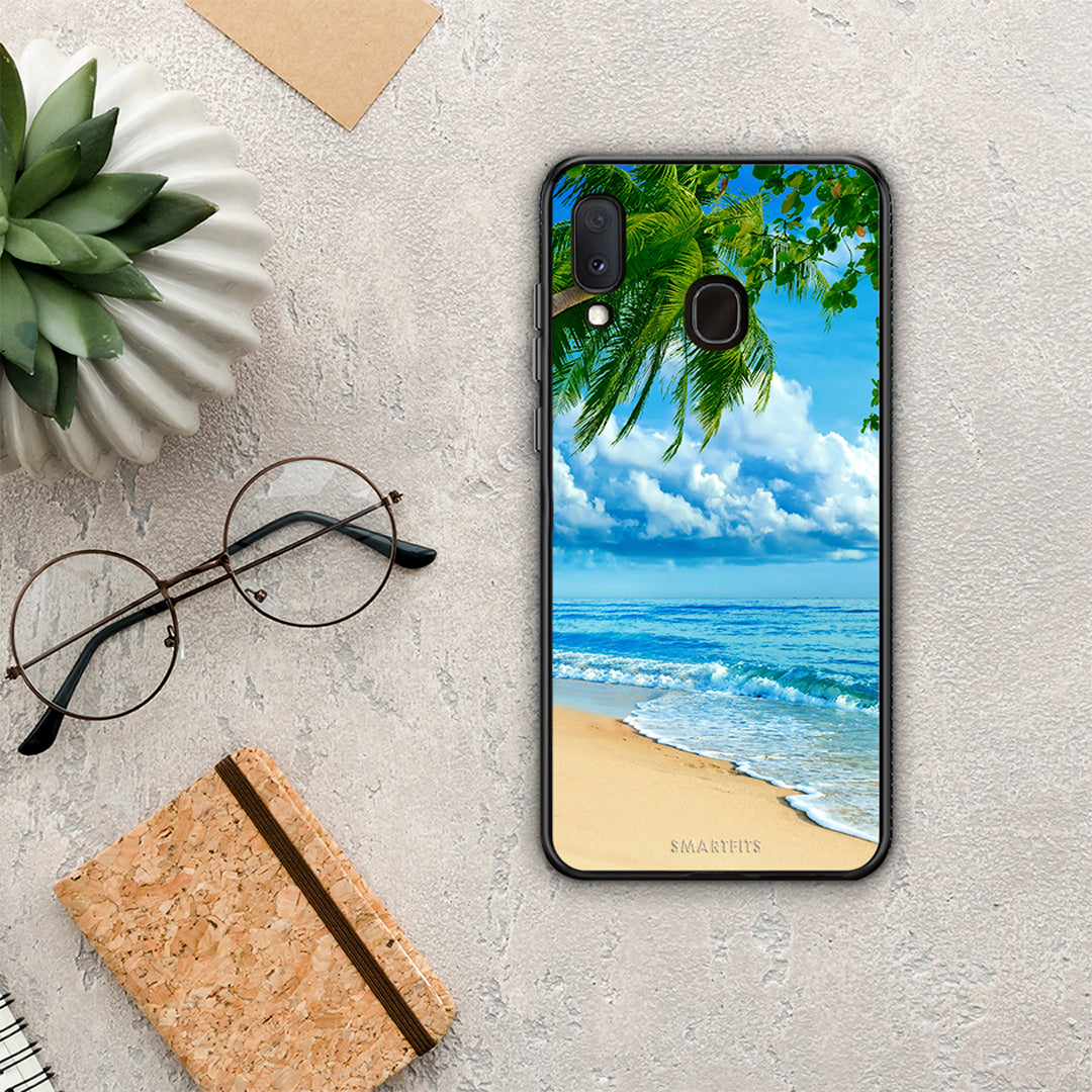 Beautiful Beach - Samsung Galaxy A30 case