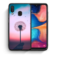 Thumbnail for Θήκη Samsung Galaxy M20 Wish Boho από τη Smartfits με σχέδιο στο πίσω μέρος και μαύρο περίβλημα | Samsung Galaxy M20 Wish Boho case with colorful back and black bezels