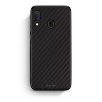 Thumbnail for Samsung Galaxy A30 Carbon Black θήκη από τη Smartfits με σχέδιο στο πίσω μέρος και μαύρο περίβλημα | Smartphone case with colorful back and black bezels by Smartfits