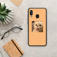 Thumbnail for Cat Tongue - Samsung Galaxy A20e case
