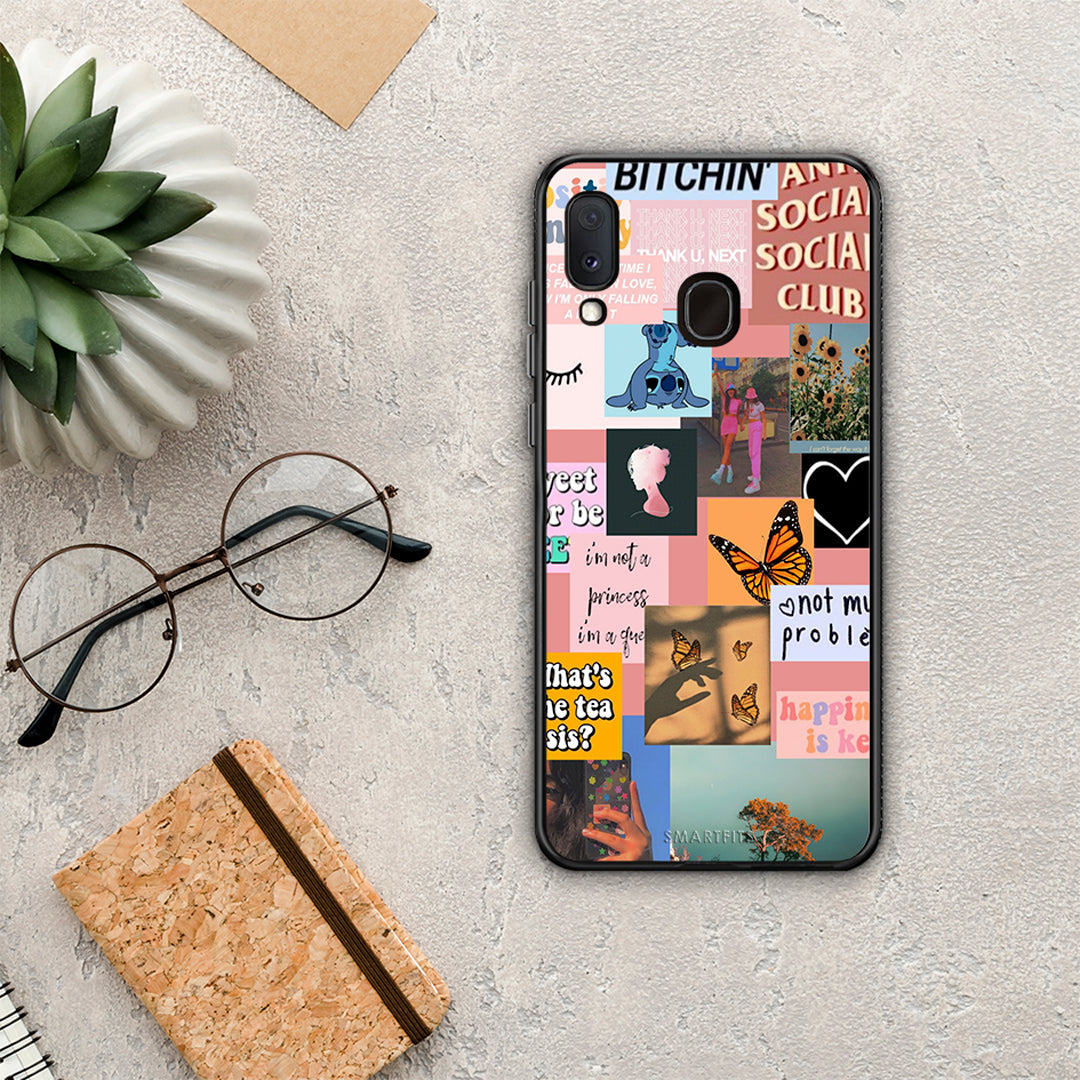 Collage Bitchin - Samsung Galaxy A20e case