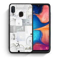 Thumbnail for Θήκη Αγίου Βαλεντίνου Samsung Galaxy A30 Collage Make Me Wonder από τη Smartfits με σχέδιο στο πίσω μέρος και μαύρο περίβλημα | Samsung Galaxy A30 Collage Make Me Wonder case with colorful back and black bezels