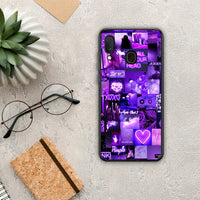 Thumbnail for Collage Stay Wild - Samsung Galaxy A20E case