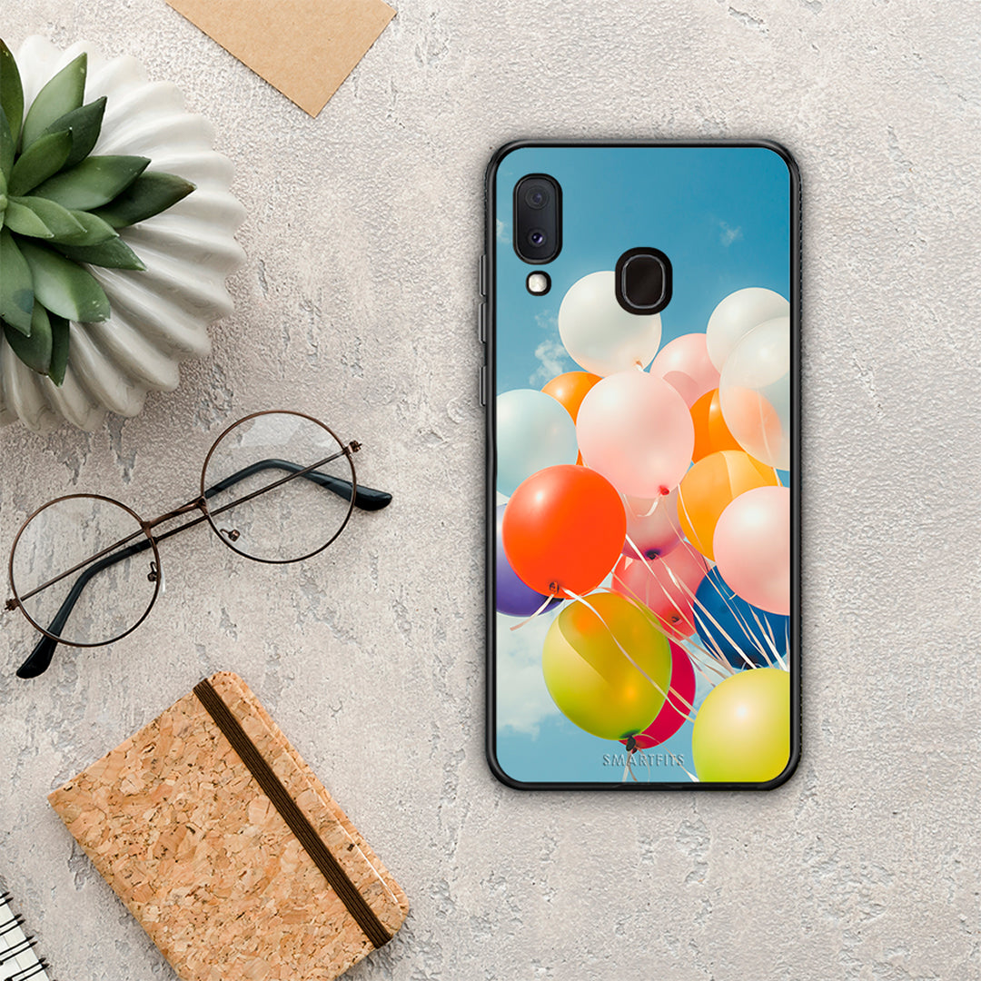 Colorful Balloons - Samsung Galaxy M20 case