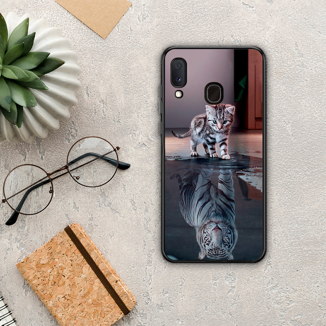 Cute Tiger - Samsung Galaxy A30 θήκη