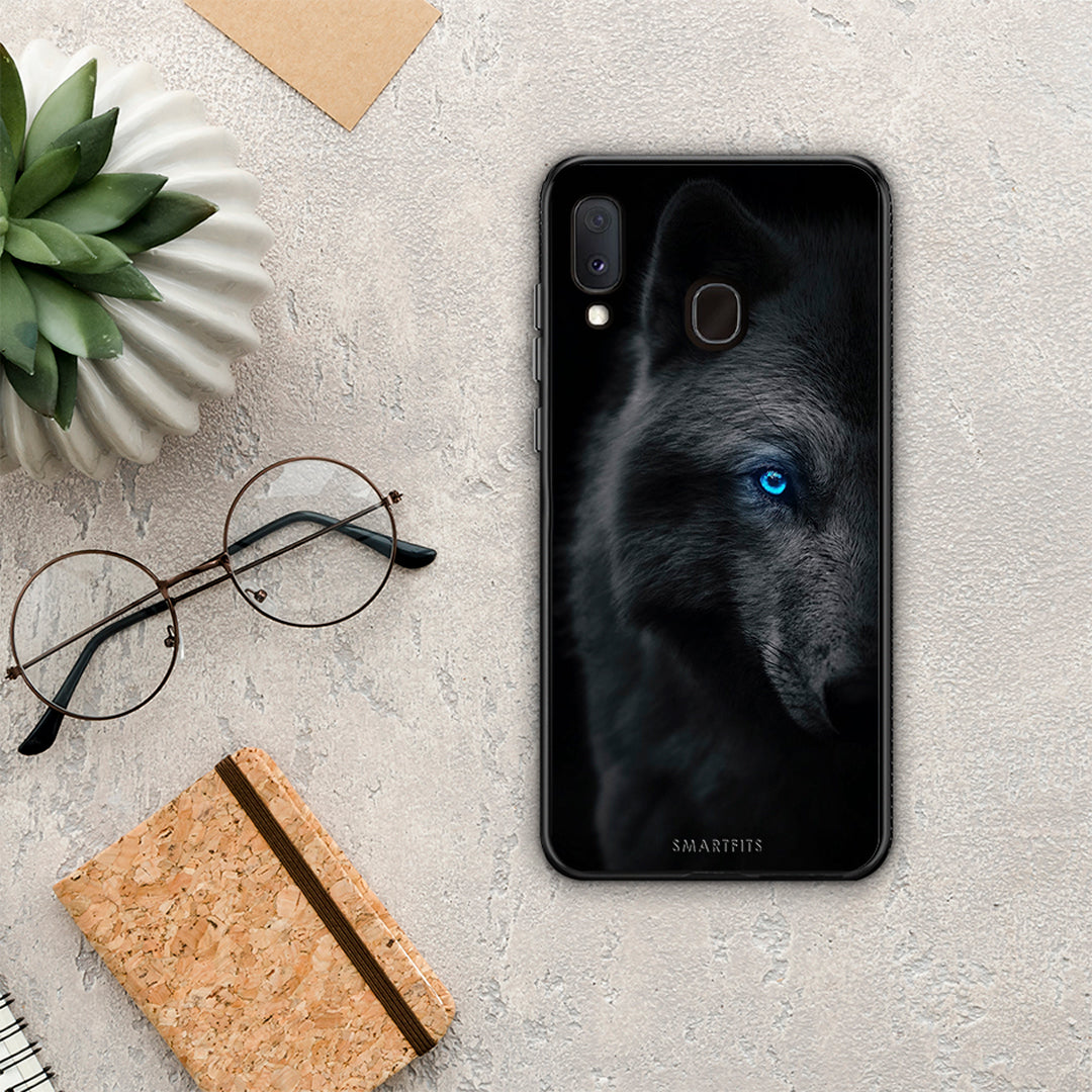 Dark Wolf - Samsung Galaxy M20 case