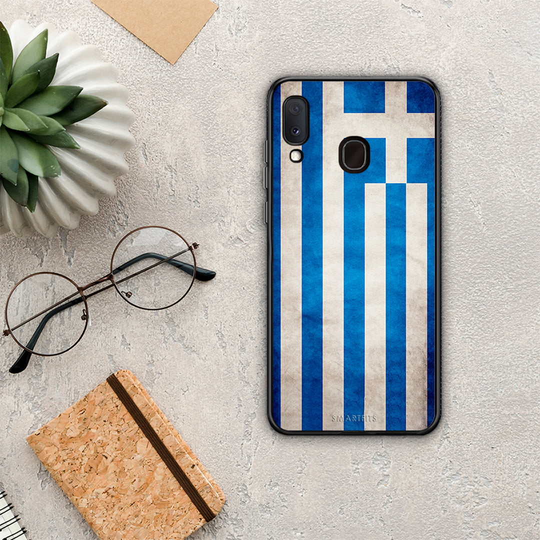 Flag Greek - Samsung Galaxy A20e case