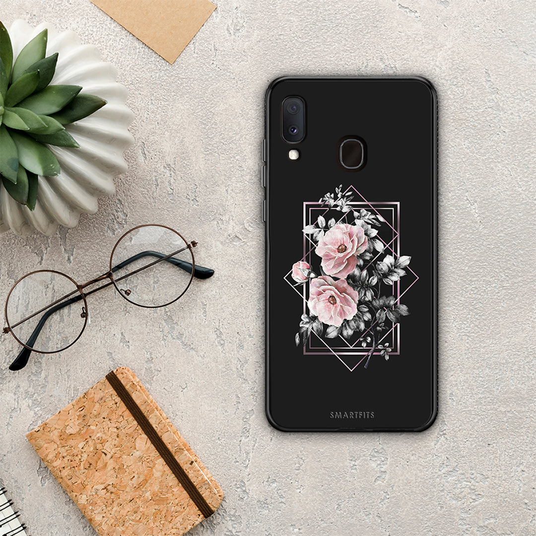 Flower Frame - Samsung Galaxy A30 θήκη