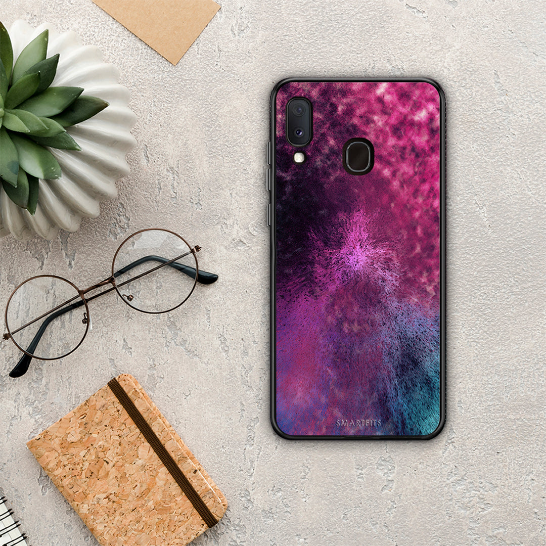 Galactic Aurora - Samsung Galaxy A20e case 