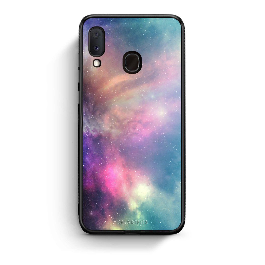 105 - Samsung Galaxy M20 Rainbow Galaxy case, cover, bumper