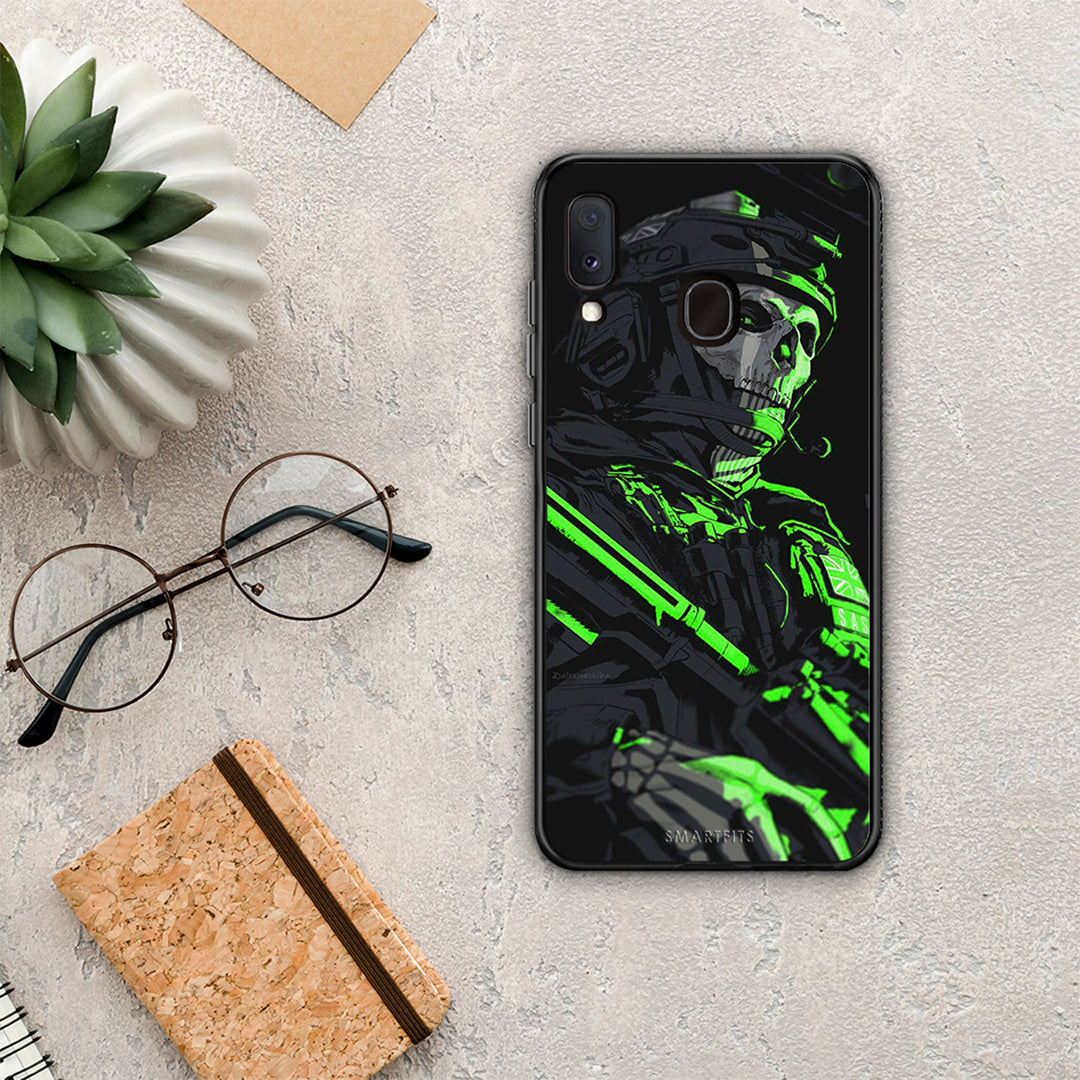 Green Soldier - Samsung Galaxy A20e case