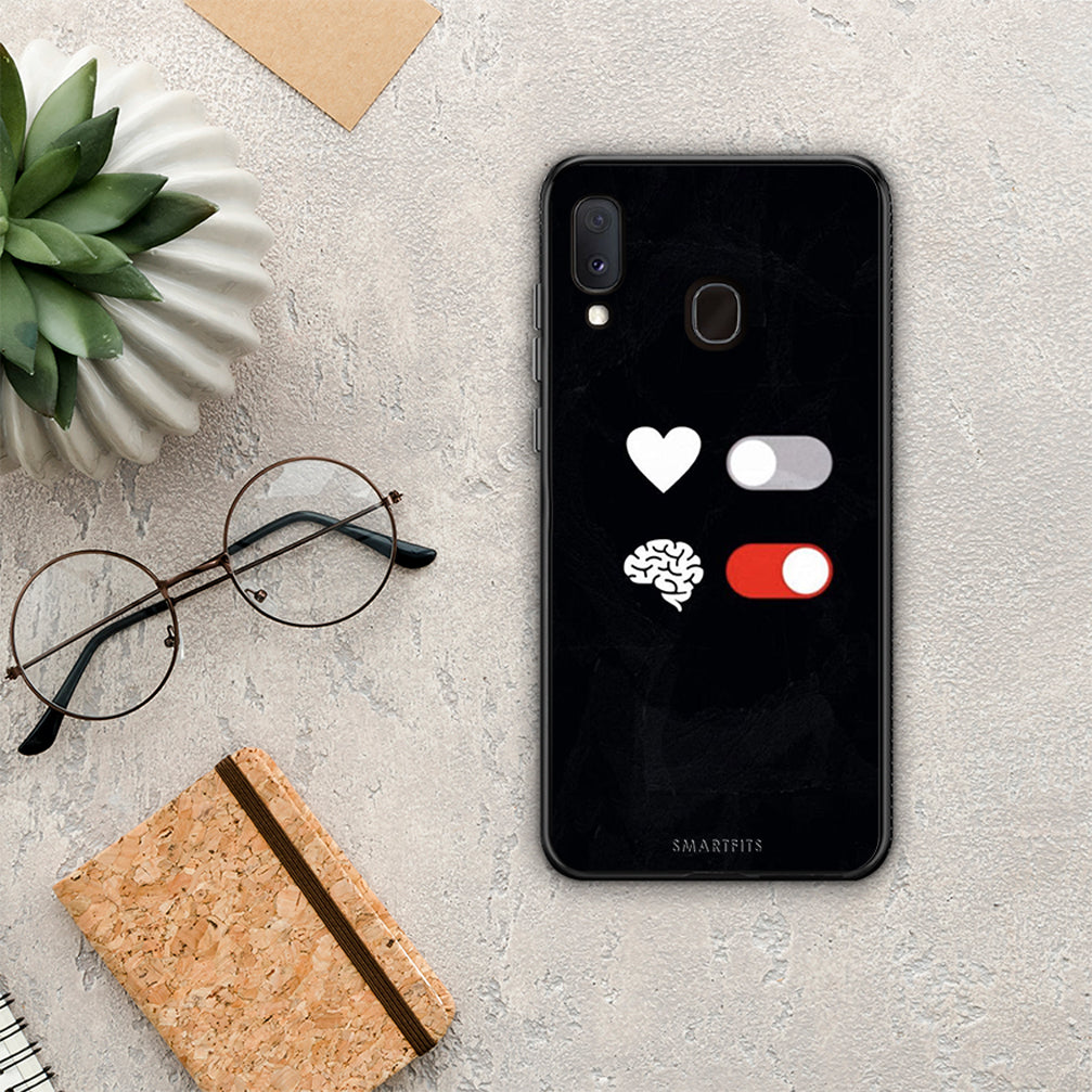 Heart Vs Brain - Samsung Galaxy A20e case