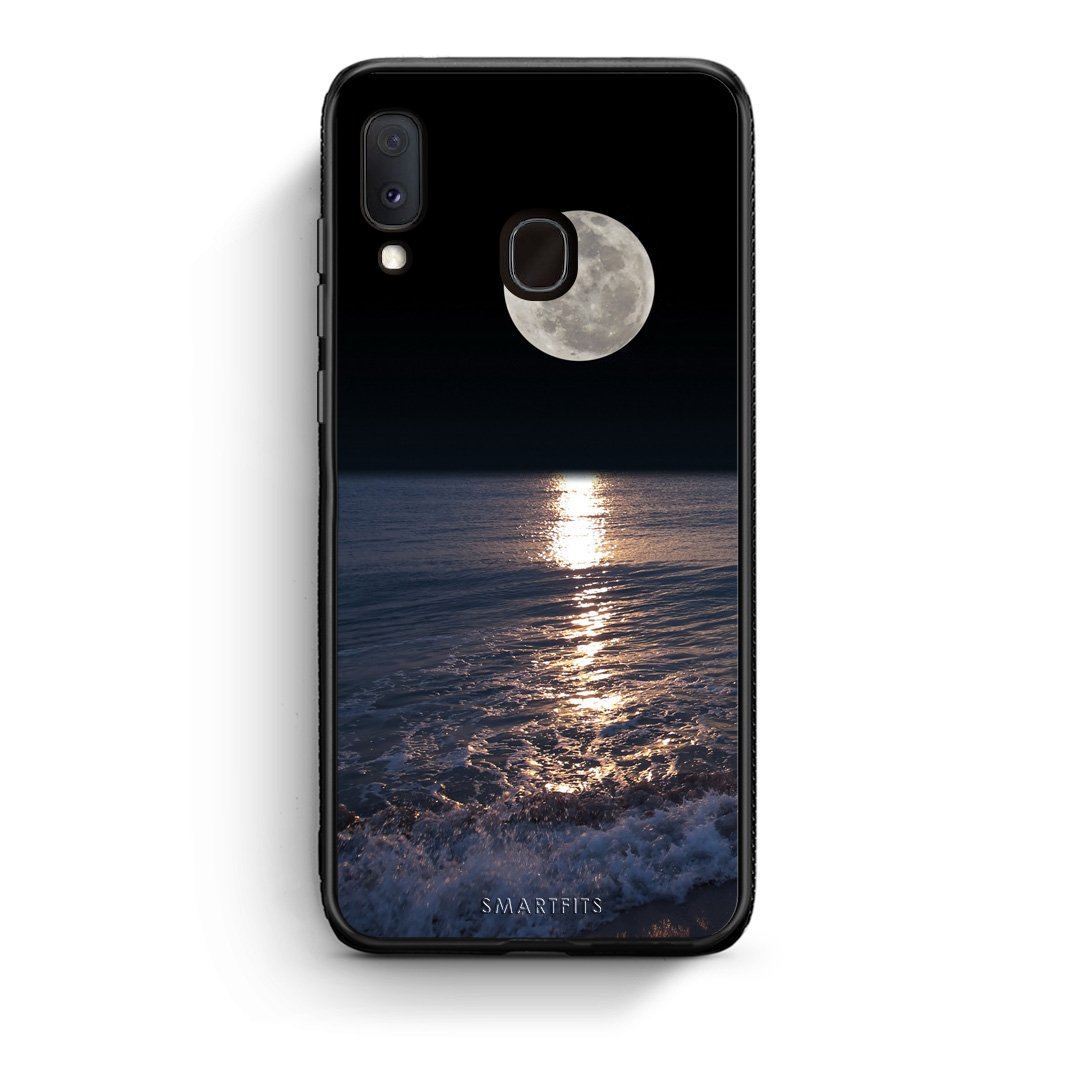 4 - Samsung A20e Moon Landscape case, cover, bumper