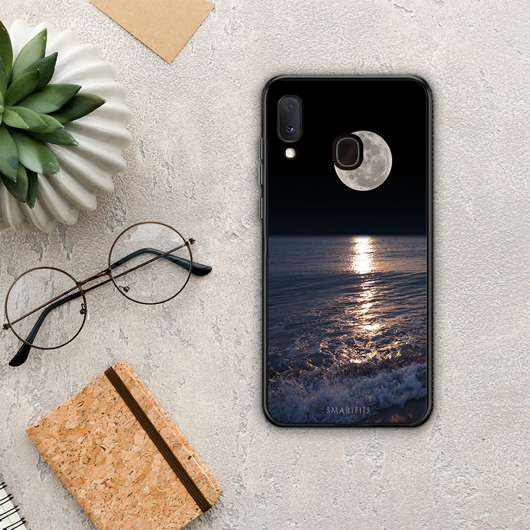 Landscape Moon - Samsung Galaxy A20E case