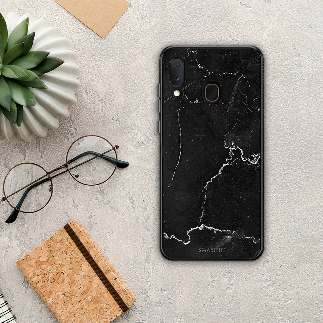 Marble Black - Samsung Galaxy A20e θήκη