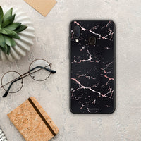 Thumbnail for Marble Black Rosegold - Samsung Galaxy A20e case