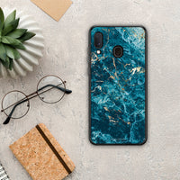 Thumbnail for Marble Blue - Samsung Galaxy A20e case