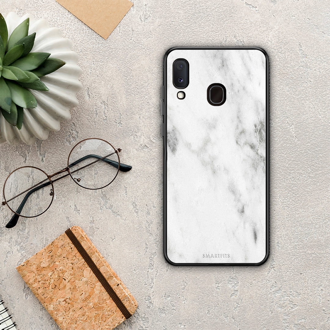 Marble White - Samsung Galaxy A30 case