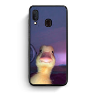 Thumbnail for Samsung Galaxy A30 Meme Duck θήκη από τη Smartfits με σχέδιο στο πίσω μέρος και μαύρο περίβλημα | Smartphone case with colorful back and black bezels by Smartfits