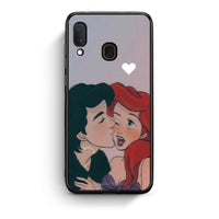 Thumbnail for Samsung A20e Mermaid Love Θήκη Αγίου Βαλεντίνου από τη Smartfits με σχέδιο στο πίσω μέρος και μαύρο περίβλημα | Smartphone case with colorful back and black bezels by Smartfits