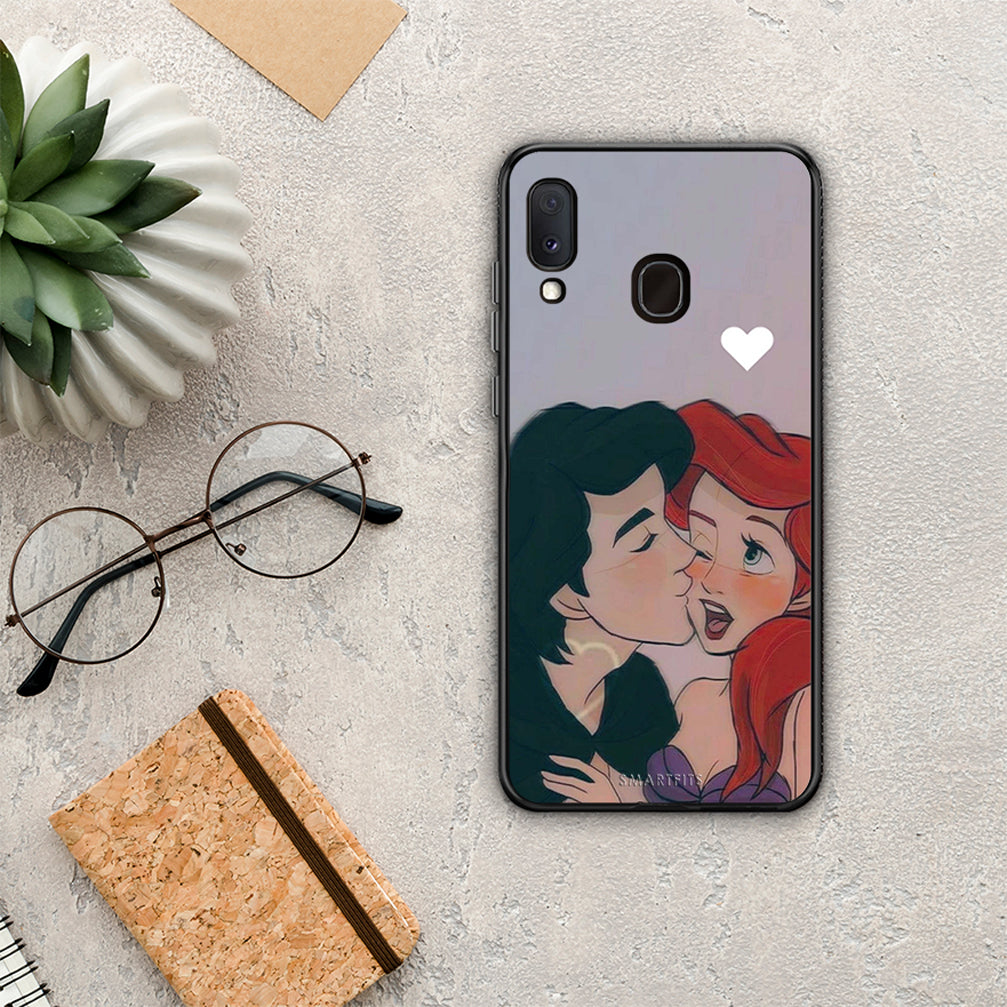 Mermaid Couple - Samsung Galaxy A20e case