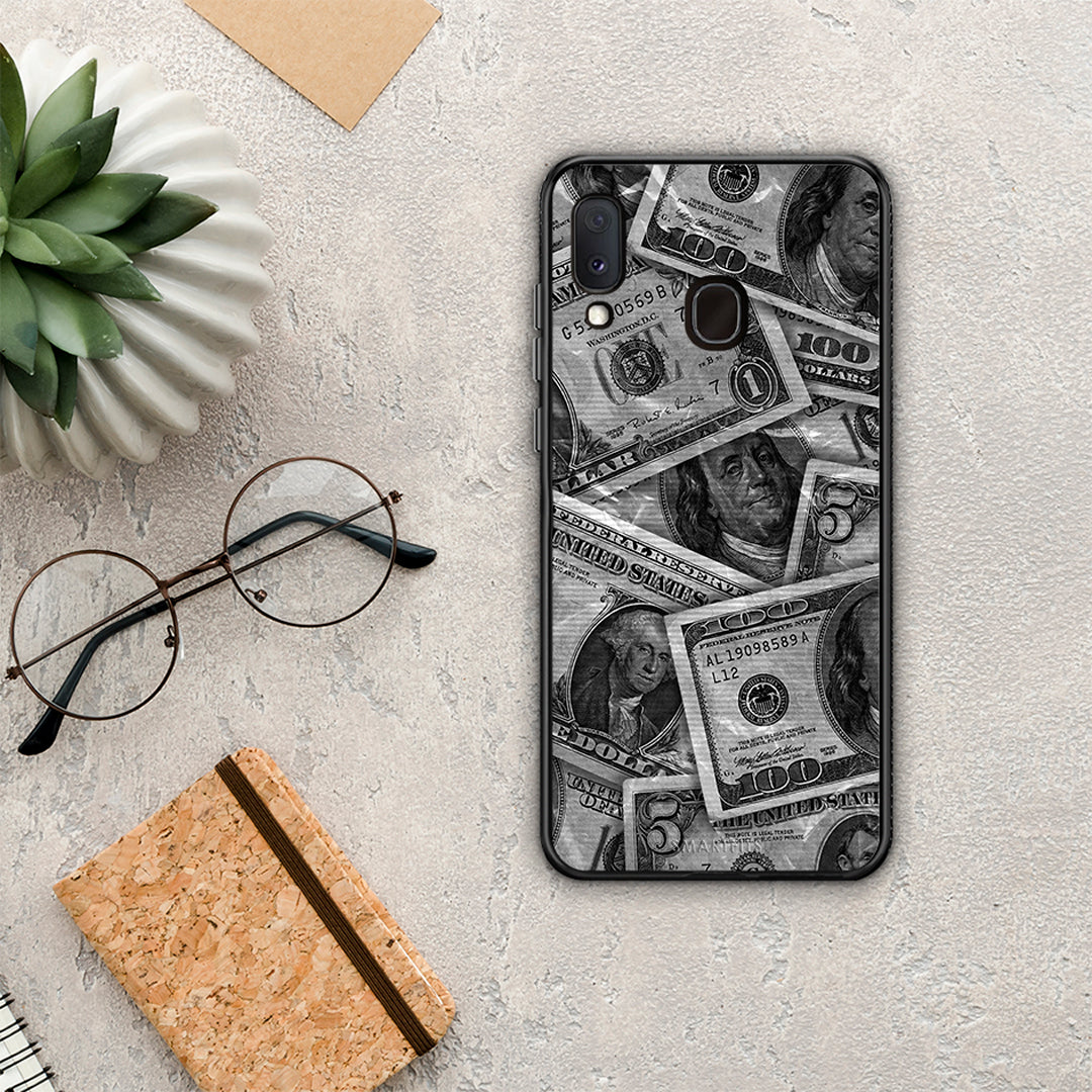 Money Dollars - Samsung Galaxy A20e case