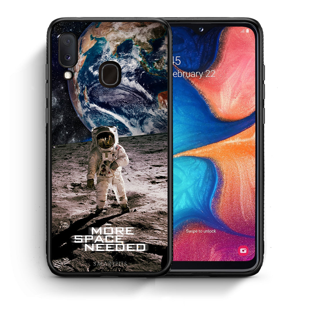 Θήκη Samsung Galaxy M20 More Space από τη Smartfits με σχέδιο στο πίσω μέρος και μαύρο περίβλημα | Samsung Galaxy M20 More Space case with colorful back and black bezels