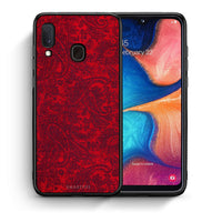 Thumbnail for Θήκη Samsung Galaxy A30 Paisley Cashmere από τη Smartfits με σχέδιο στο πίσω μέρος και μαύρο περίβλημα | Samsung Galaxy A30 Paisley Cashmere case with colorful back and black bezels