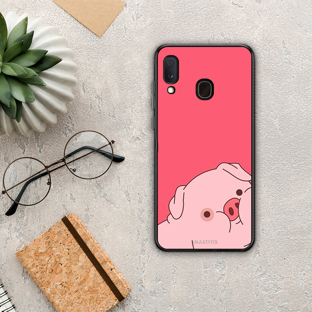 Pig Love 1 - Samsung Galaxy A30 case