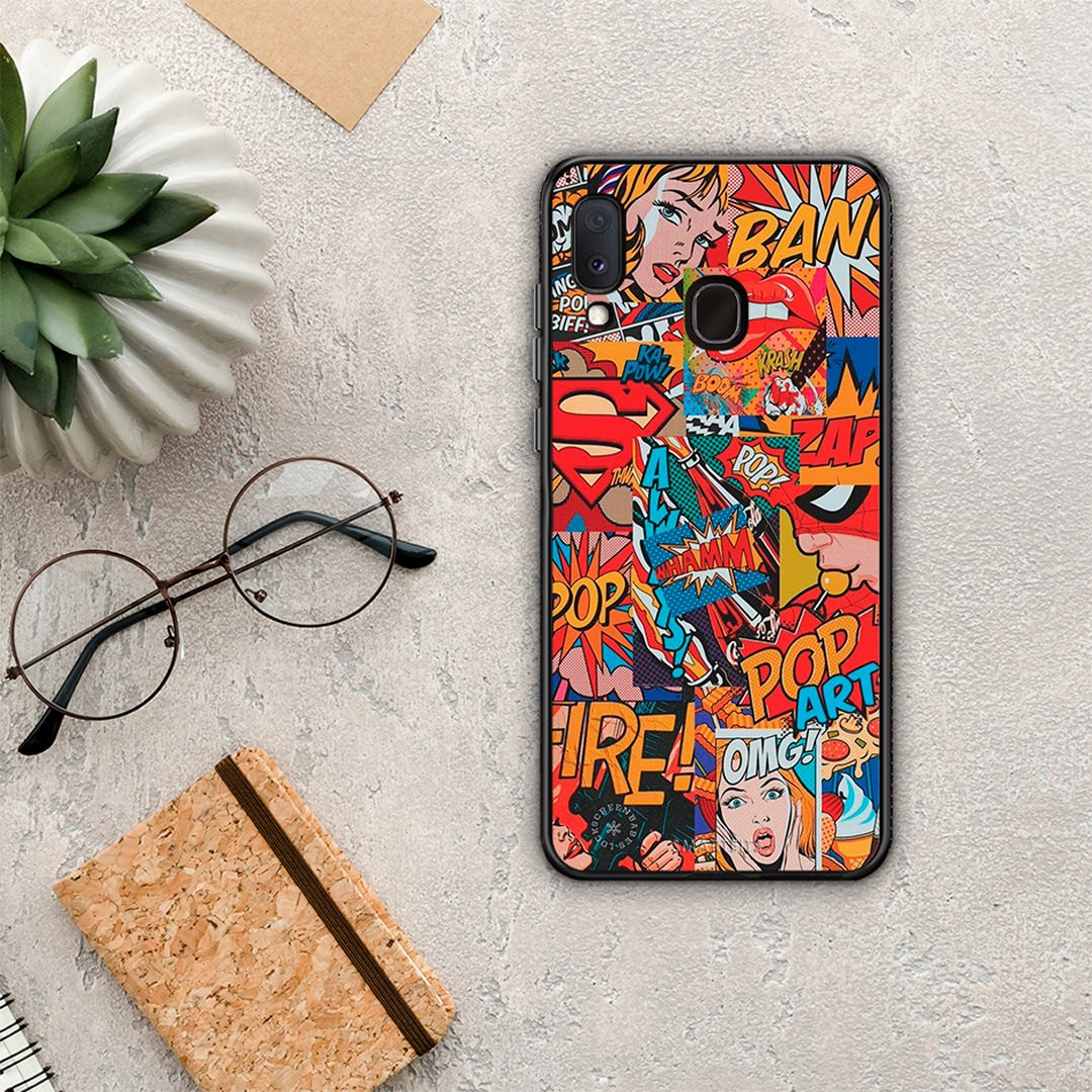 PopArt OMG - Samsung Galaxy A20e case