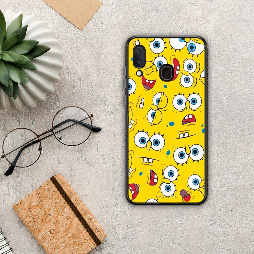 PopArt Sponge - Samsung Galaxy A20e case