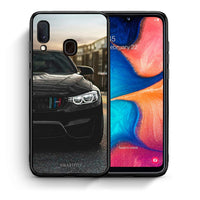 Thumbnail for Θήκη Samsung Galaxy M20 M3 Racing από τη Smartfits με σχέδιο στο πίσω μέρος και μαύρο περίβλημα | Samsung Galaxy M20 M3 Racing case with colorful back and black bezels