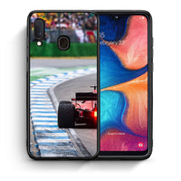 Thumbnail for Θήκη Samsung A20e Racing Vibes από τη Smartfits με σχέδιο στο πίσω μέρος και μαύρο περίβλημα | Samsung A20e Racing Vibes case with colorful back and black bezels