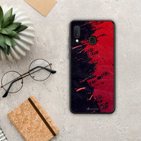 Thumbnail for Red Paint - Samsung Galaxy M20 θήκη