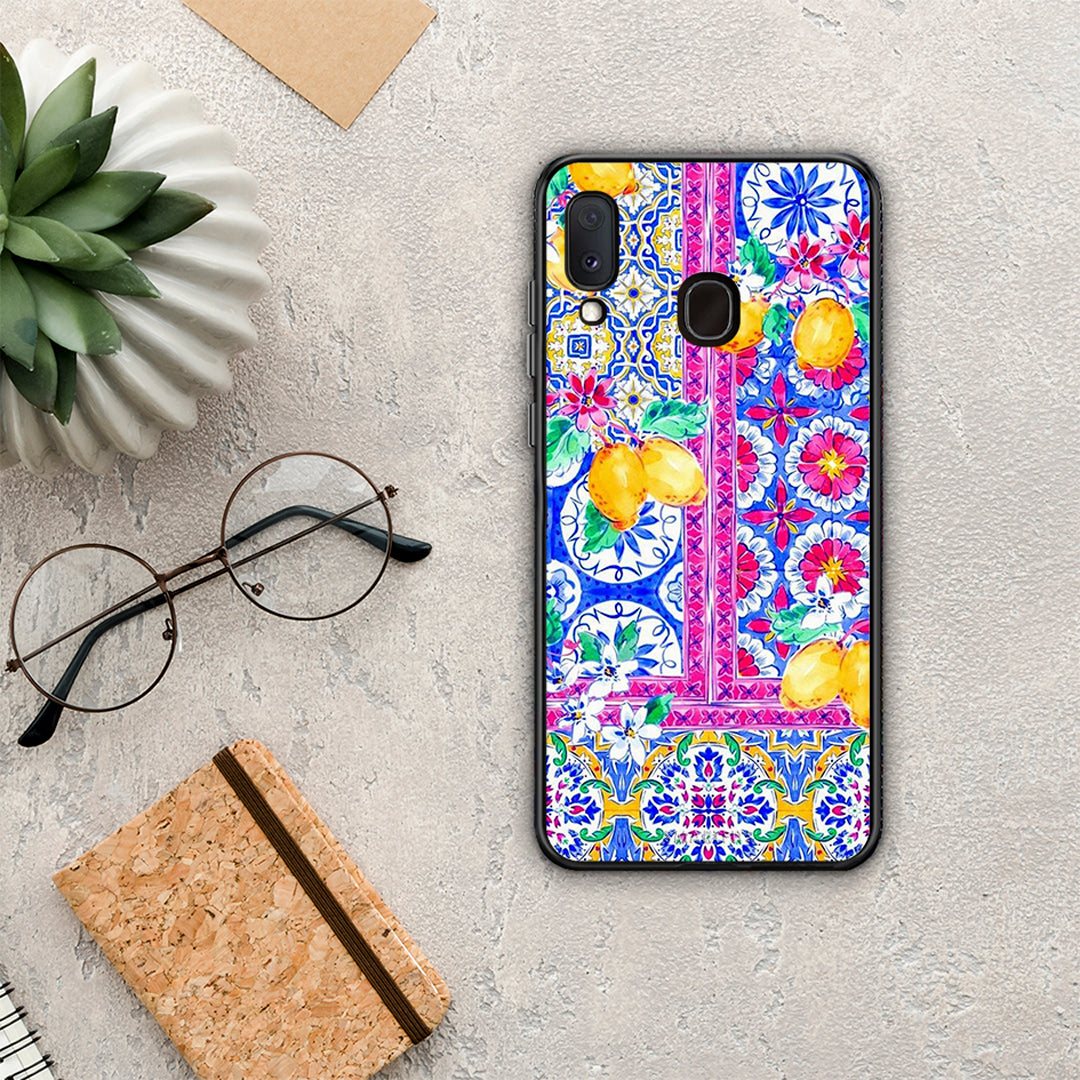 Retro Spring - Samsung Galaxy A20E case