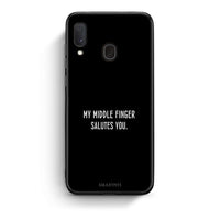 Thumbnail for Samsung Galaxy A30 Salute θήκη από τη Smartfits με σχέδιο στο πίσω μέρος και μαύρο περίβλημα | Smartphone case with colorful back and black bezels by Smartfits