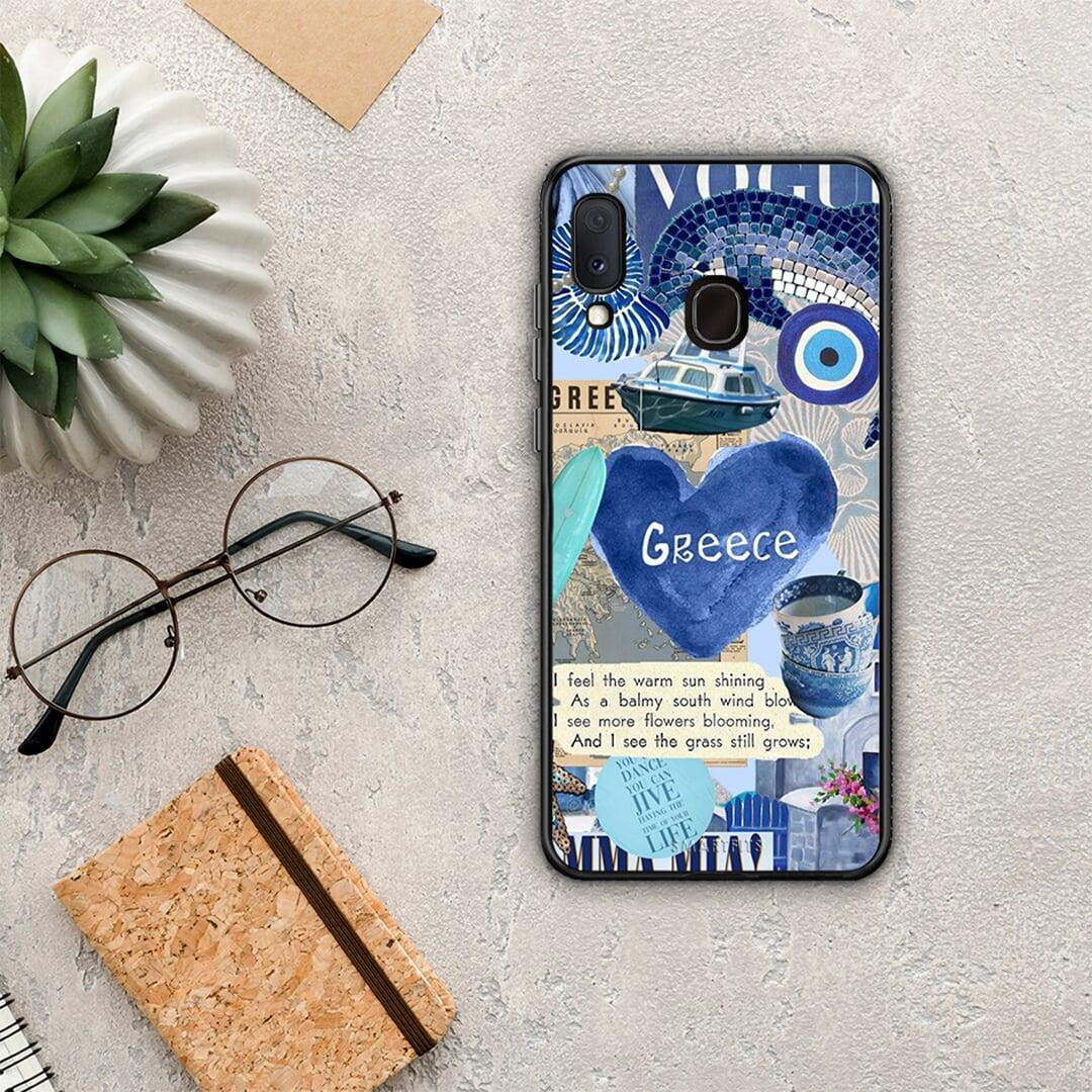 Summer in Greece - Samsung Galaxy A30 case