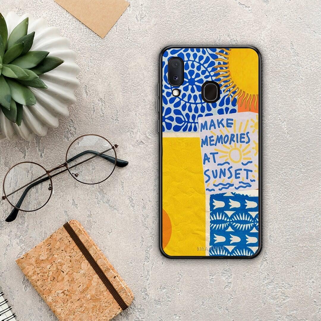 Sunset Memories - Samsung Galaxy A20E case