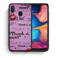 Thumbnail for Θήκη Αγίου Βαλεντίνου Samsung Galaxy M20 Thank You Next από τη Smartfits με σχέδιο στο πίσω μέρος και μαύρο περίβλημα | Samsung Galaxy M20 Thank You Next case with colorful back and black bezels
