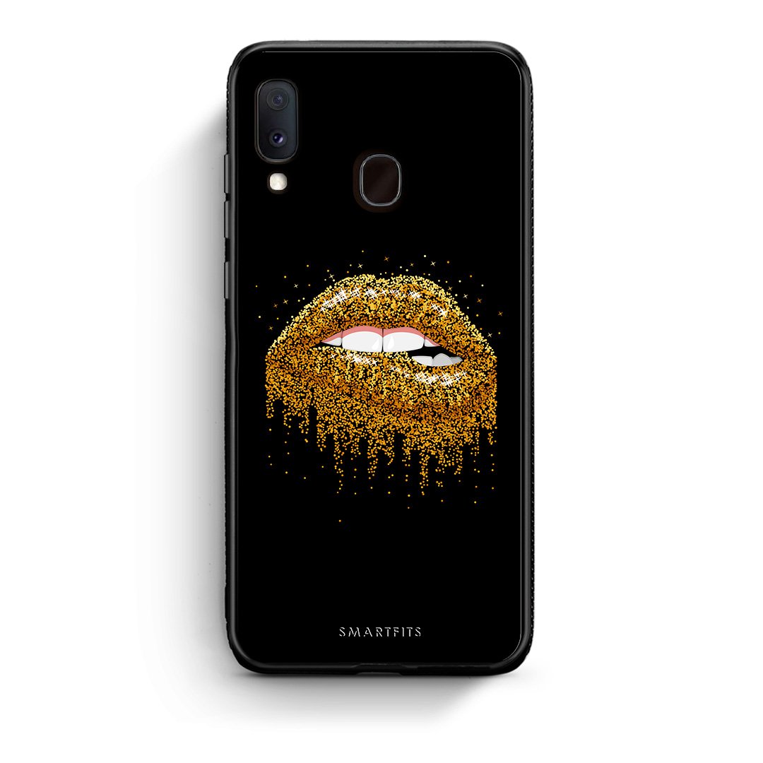 4 - Samsung A20e Golden Valentine case, cover, bumper