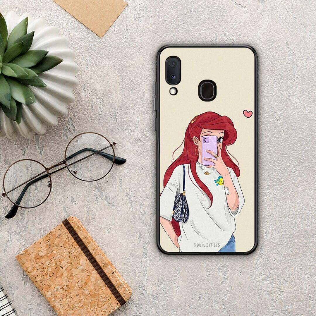 Walking Mermaid - Samsung Galaxy A30 case