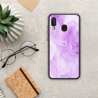 Thumbnail for Watercolor Lavender - Samsung Galaxy A20e case
