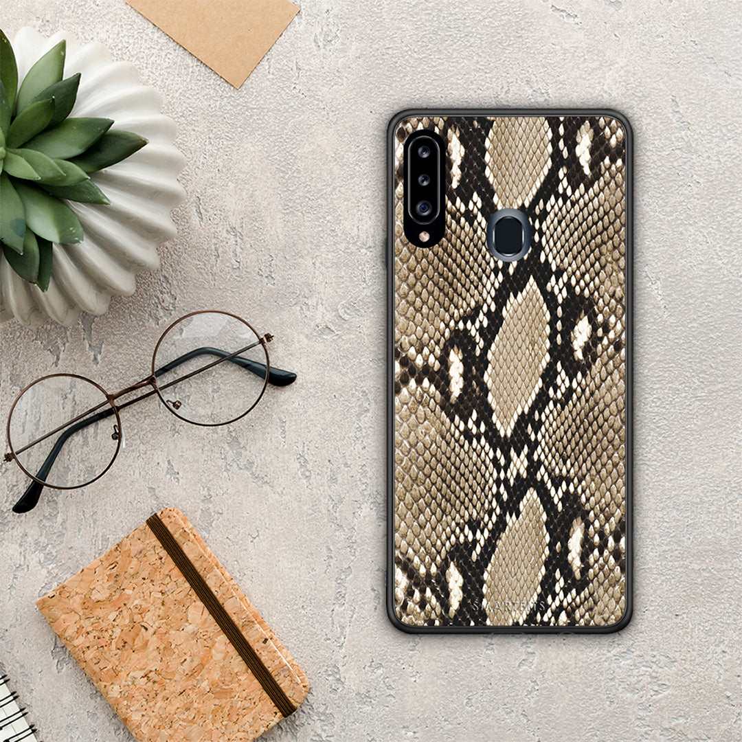 Animal Fashion Snake - Samsung Galaxy A20s case