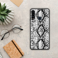 Thumbnail for Animal White Snake - Samsung Galaxy A20s case