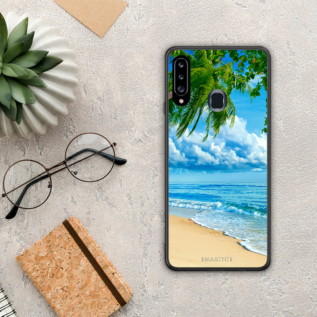 Beautiful Beach - Samsung Galaxy A20s case