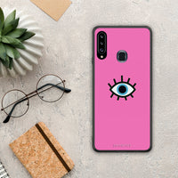 Thumbnail for Blue Eye Pink - Samsung Galaxy A20s case